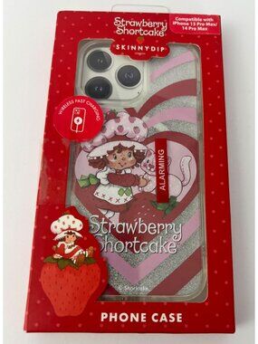 Strawberry Shortcake iPhone 13 - 14  Pro Max Phone Case Skinnydip  NEW